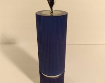 Vintage Avon Blue Candle Bottle