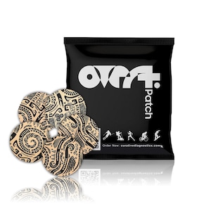Overt Libre 3 Sensor Patch,  Waterproof & Flexible CGM Patches - Tattoo style - 5 pack