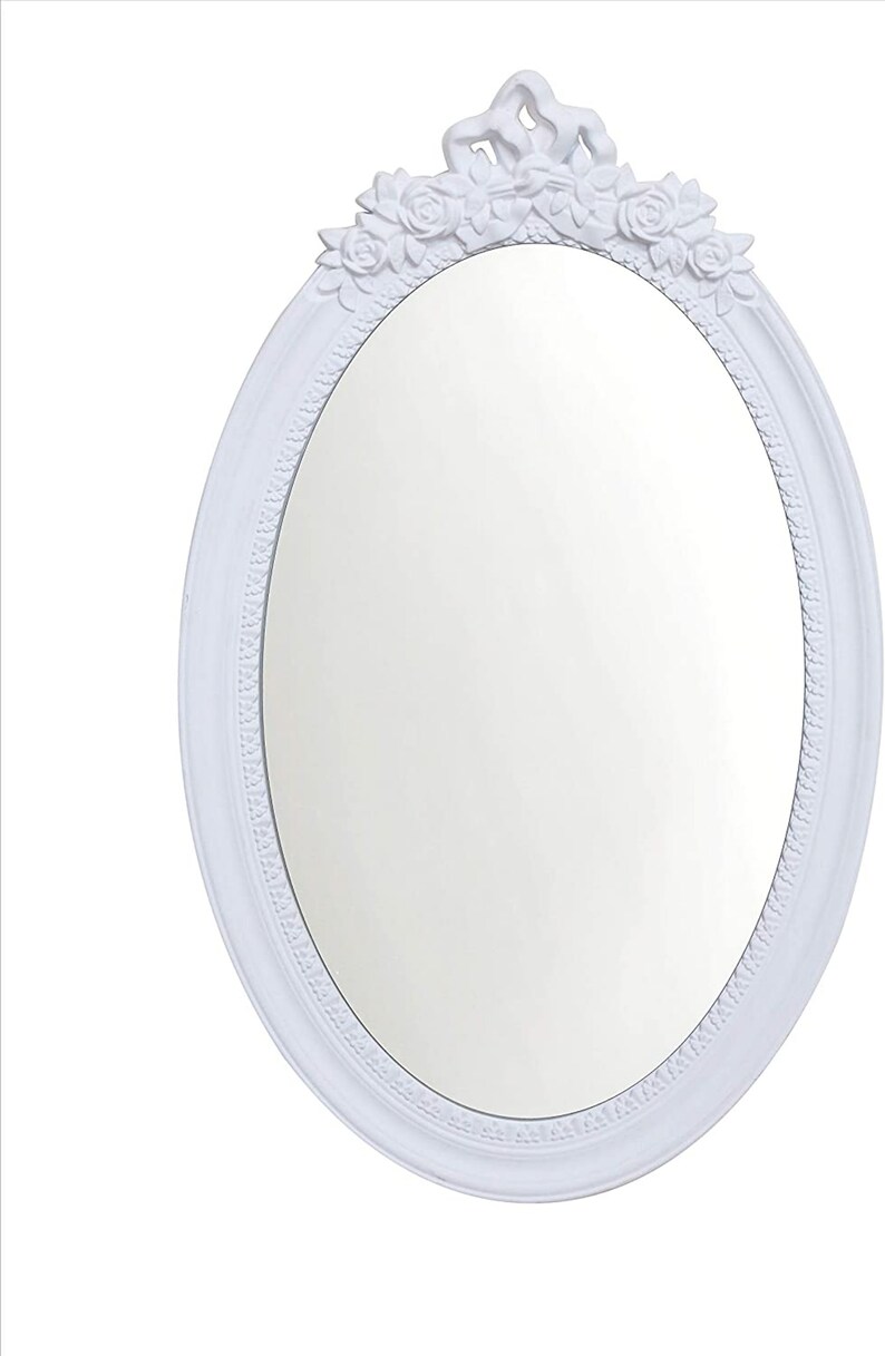 25x 16 Large Oval Vintage Decorative Wall Mirror Etsy