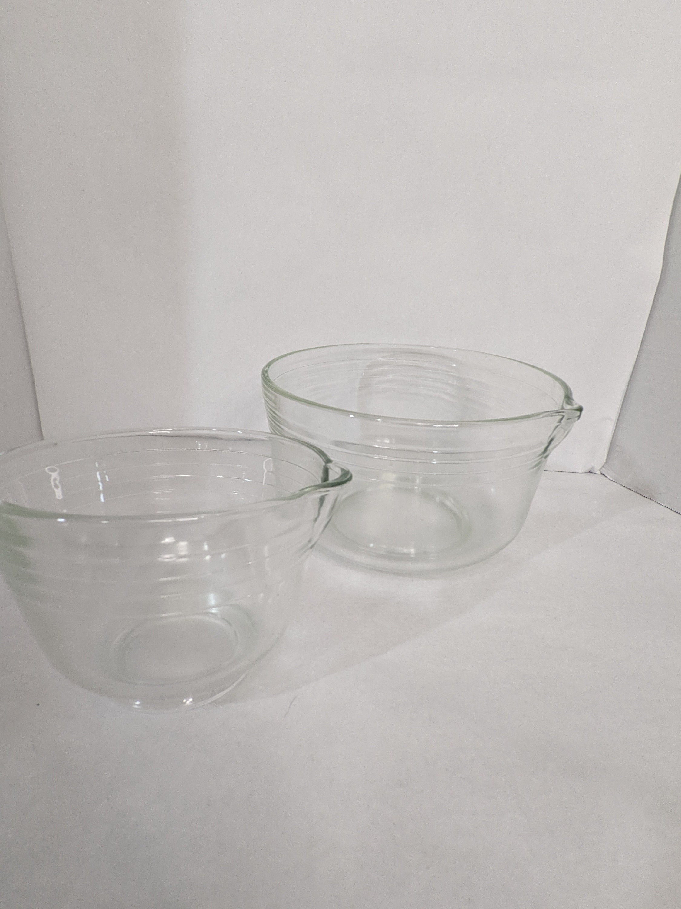 Vintage Mixing Bowls With Spouts Pyrex for Hamilton Beach Etsy