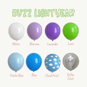 Buzz Lightyear Balloons | Toy Story Birthday | Purple & Green Balloons | Toddler Story Birthday | Two Infinity