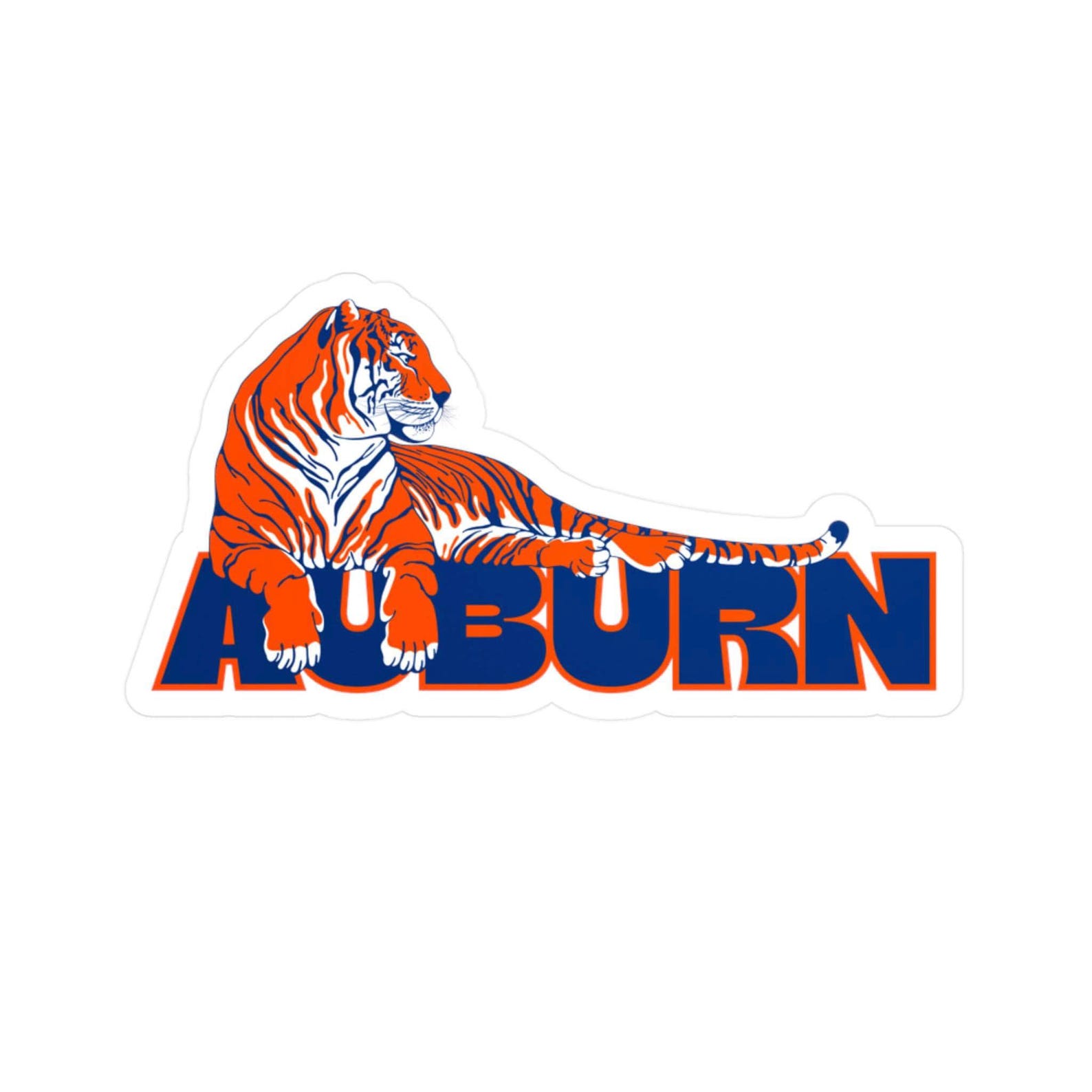 Auburn Vinyl Decal - Etsy