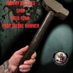 Realistic Prop Sledge Hammer: Lightweight Foam & Wood