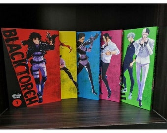 Japan Comic Manga Black Torch By Tsuyoshi Takaki Volume 1 5 Etsy