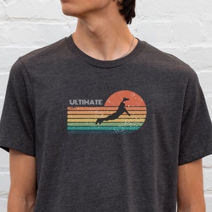 Retro Ultimate Frisbee Shirt, Men&#39;s or Women&#39;s Ultimate Frisbee Shirt, Ultimate Shirt, Gift for Ultimate Frisbee, Ultimate Frisbee Shirt