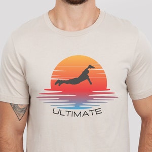 Sunset Ultimate Frisbee Shirt, Ultimate Frisbee Shirt voor heren of dames, Ultimate Shirt, Ultimate Frisbee Gift, Ultimate Frisbee Team