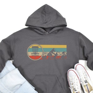 Disc Golf Retro Hoodie, Fun Disc Golf Sweatshirt, Frisbee Golf Hoodie, Fun Frisbee Golf Sweatshirt, Gift for Disc Golfer