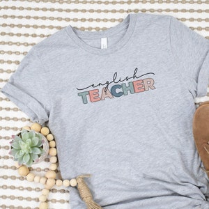 English Teacher Shirt, English Teacher Tshirt, English Teacher Gifts, Teacher Gifts, Teacher Shirts, Retro English Teacher Shirt