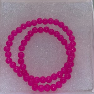 HOT PINK BRACELETS