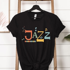 Jazz Festival Shirt, Jzz Music T shirts, Jazz Shirt, Music Festival Shirt, Jazz T-shirt, Music Shirt, Music Teacher Shirt, Jazz Lover Shirt
