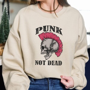 Punk Rock Sweater Etsy