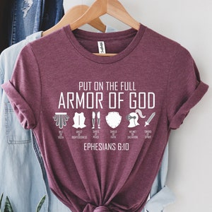 Armor Of God Shirt, Religious Shirt, Christian Shirt, Bible Verse Shirt, Faith Shirt, Shield Of Armor Shirt, Church Shirt, Ephesians Shirt