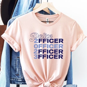 Police Officer Shirt, Police Officer Gift, Police Girlfriend Gift, Fathers Day Shirt, Gifts for Police, Police Shirt, Profession Shirt