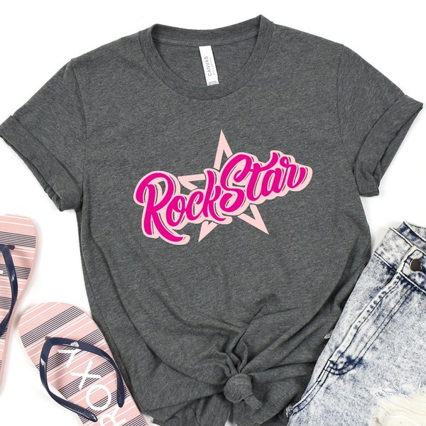 Rock Star Shirt, Rock Lover Shirt, Concert T-shirt, Rock and Roll Gift, Rock Music T-shirt, Music Lover Tee, Christmas Gift, Rocker T-shirt