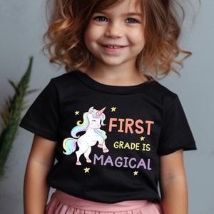 First Grade is Magical Shirt, First Grade Shirt, Back To School Shirt, First Day Of School, 1st Grade Shirt, Hello First Grade Shirt