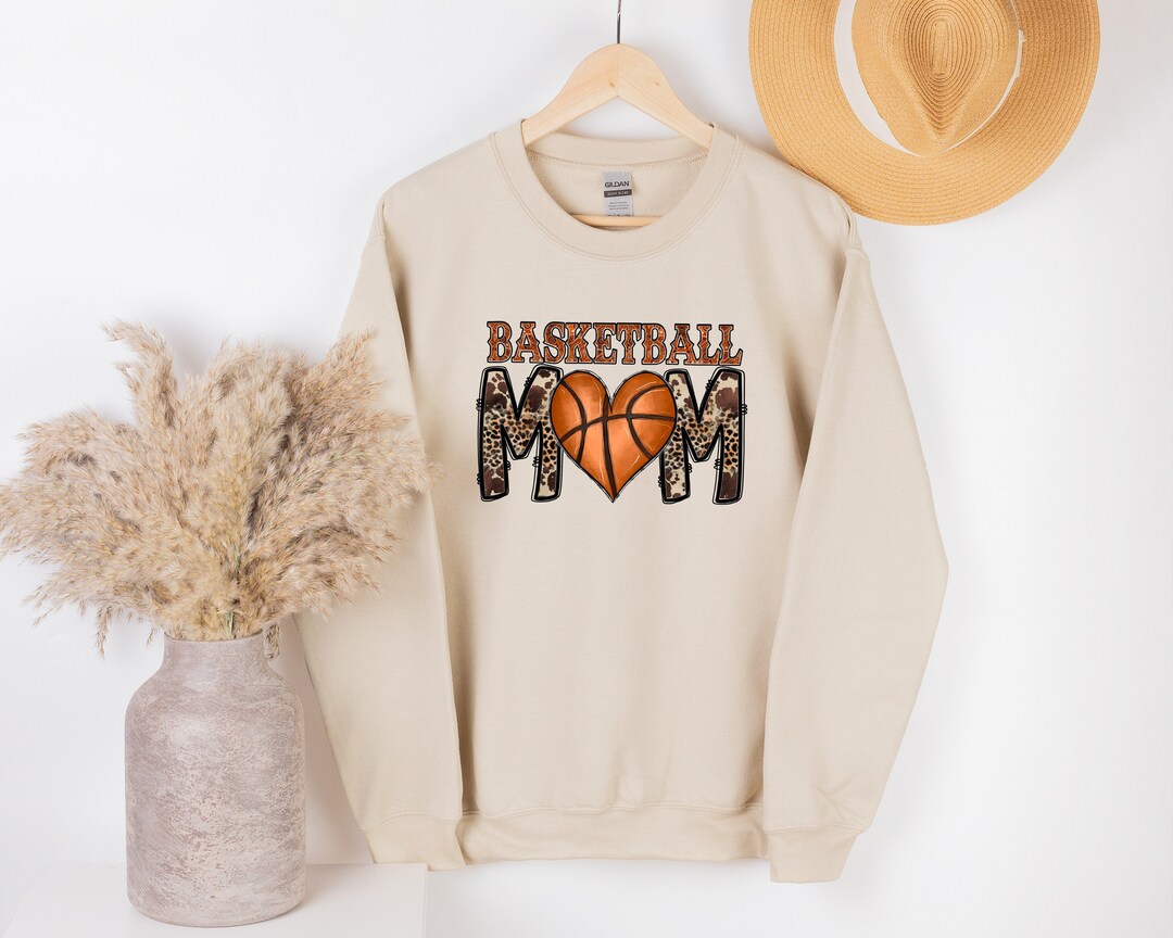 Basketball Mom Sweatshirt, Basketball Mom, Mom Sweatshirt, Mothers Day Gift, Mom Gift, Sports