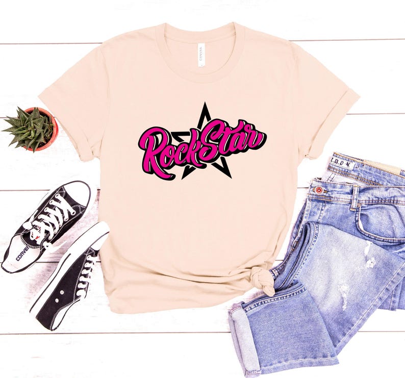 Rock Star Shirt, Rock Lover Shirt, Concert T-shirt, Rock and Roll Gift, Rock Music T-shirt, Music Lover Tee, Christmas Gift, Rocker T-shirt image 2