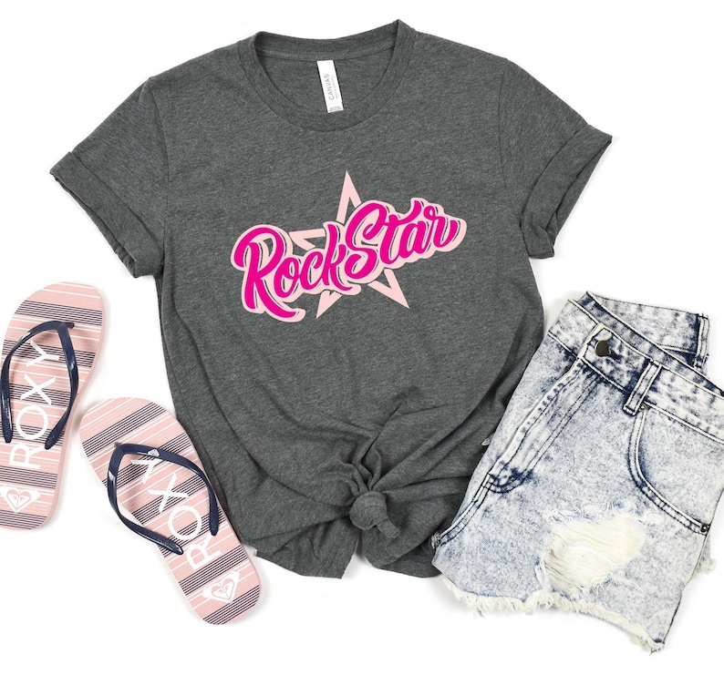 Rock Star Shirt, Rock Lover Shirt, Concert T-shirt, Rock and Roll Gift, Rock Music T-shirt, Music Lover Tee, Christmas Gift, Rocker T-shirt image 1