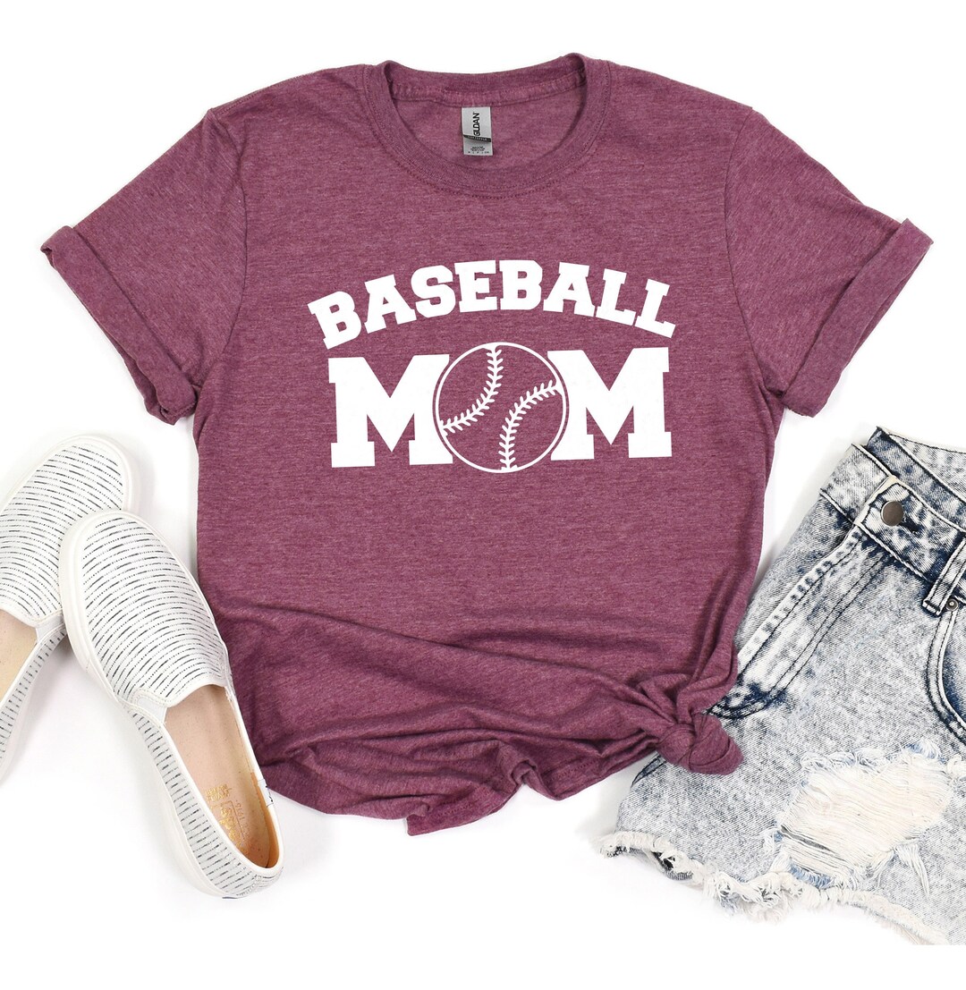 Baseball Mom Shirt, Game Day Softball Shirt, Funny Baseball Mom Shirt