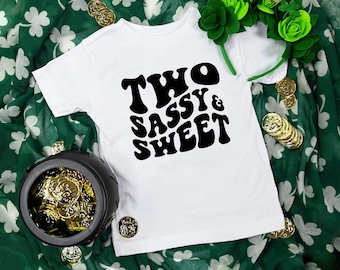 Sweet and Sassy Birthday Shirt, Two Birthday Shirt, 2nd Birthday Shirt, Second Birthday, Boys Birthday Shirt, Girl Birthday Shirt, Two Shirt