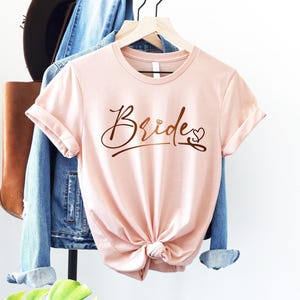 Bride Shirt, Bride To Be Shirt, Wedding Shirt, Bride T-shirt, Gift for Bride, Honeymoon Shirt, Bride Gift, Bridal Shower Gift, Bride Tee