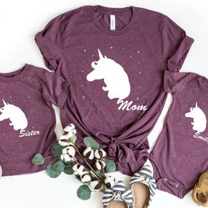 Family Unicorn Birthday Shirt, Girls Unicorn Birthday Shirt, Matching Family Birthday Shirts, Magical Family Shirts, Unicorn Shirt