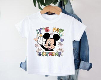 It's My Birthday Mickey Mouse Shirt, Mickey Birthday Shirt, Disneyland Birthday Party Tees, Matching Family Birthday Tee, Birthday Boy Shirt