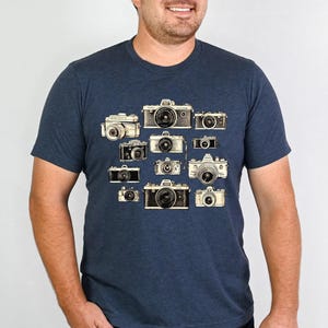 Vintage Camera Shirt for Photographer, Photography Shirt, Camera Lover Shirt, Cameraman Shirt, Funny Photography Tee, Photography Lover Gift