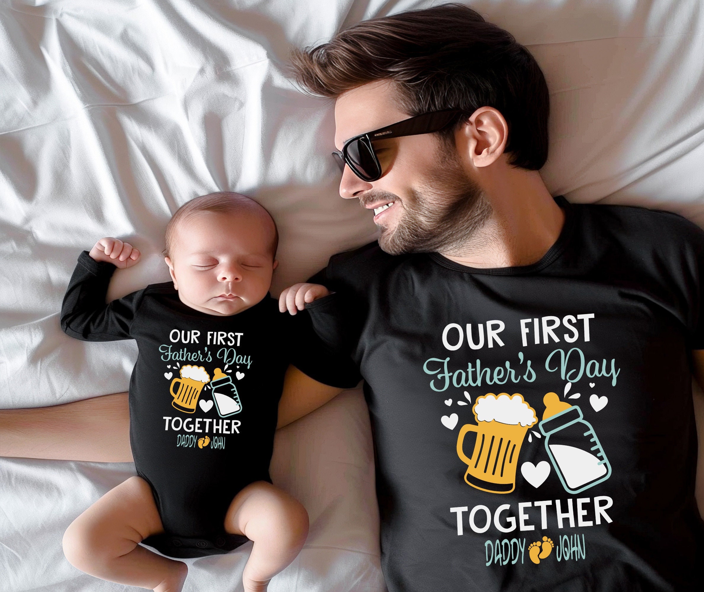 Fathers day baby outfits hot sale