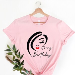 It&#39;s My Birthday Shirt, Birthday Girl T-Shirt, Birthday Party Shirt, Birthday Shirt For Women, Gift For Birthday, Birthday Queen Tee