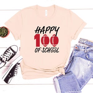 Happy 100 Days of School Shirt, 100 Days of School Shirt Kids, I Tackled 100 Days of School T shirt, 100 Days of School Shirt Boys