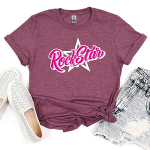 Rock Star Shirt, Rock Lover Shirt, Concert T-shirt, Rock and Roll Gift, Rock Music T-shirt, Music Lover Tee, Christmas Gift, Rocker T-shirt image 3