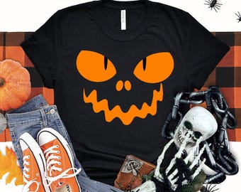 Monster Face Scary Halloween Shirt, Halloween Monster Shirt, Family Monster Shirt, Halloween Kids Shirt, Halloween Party Shirt, Monster Tees