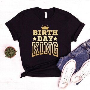 Birthday King Shirt, Birthday Boy Shirt, Happy Birthday Shirt, Brother Birthday Gift, Birthday Shirt Boy, Birthday for Men, Birthday Shirts