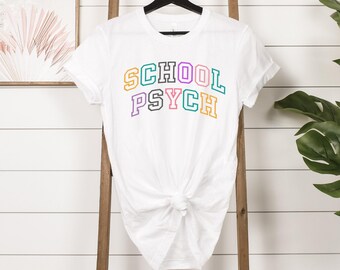 School Psychologist Shirt, Psych Shirt, Psychology Shirt, School Psychologist Shirt, Psychologist Tshirt, Psychology Gifts, School Psych Tee