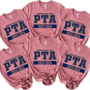 Custom PTA Shirt, Parent Teacher Organization Association Shirt, Custom PTO Shirt, Gift For School Crew, School Volunteer Shirt, PTA T-Shirt