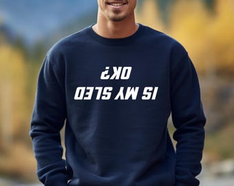 Is My Sled Ok? Sweatshirt, Funny Winter Sport Sweat, Snowmobile Sweatshirt, Winter Holiday Gift, Snowmobile Lover Sweat, Holiday Hoodie