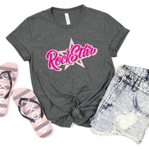 Rock Star Shirt, Rock Lover Shirt, Concert T-shirt, Rock and Roll Gift, Rock Music T-shirt, Music Lover Tee, Christmas Gift, Rocker T-shirt