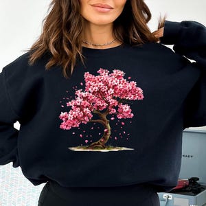 Cherry Blossom Sweater - Etsy