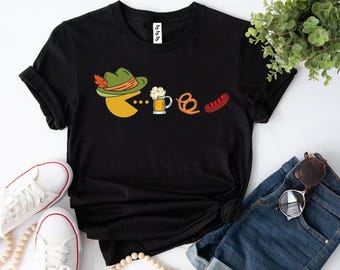 Gamer Octoberfest Shirt, Octoberfest Party Shirt, German Oktoberfest Shirt, Beer Festival Shirt, Matching Octoberfest Tee, Drink Lover Shirt