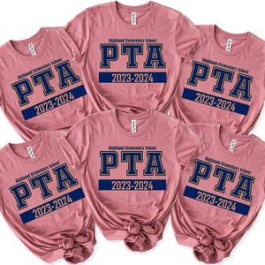 Custom PTA Shirt, Parent Teacher Organization Association Shirt, Custom PTO Shirt, Gift For School Crew, School Volunteer Shirt, PTA T-Shirt
