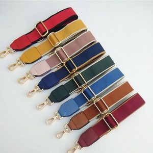 High Quality Canvas Rucksack Bag Straps,3.8CM(1.5") Wide Canvas Bag Strap,Crossbody Shoulder Bag  Straps,Adjustable replacement bag strap