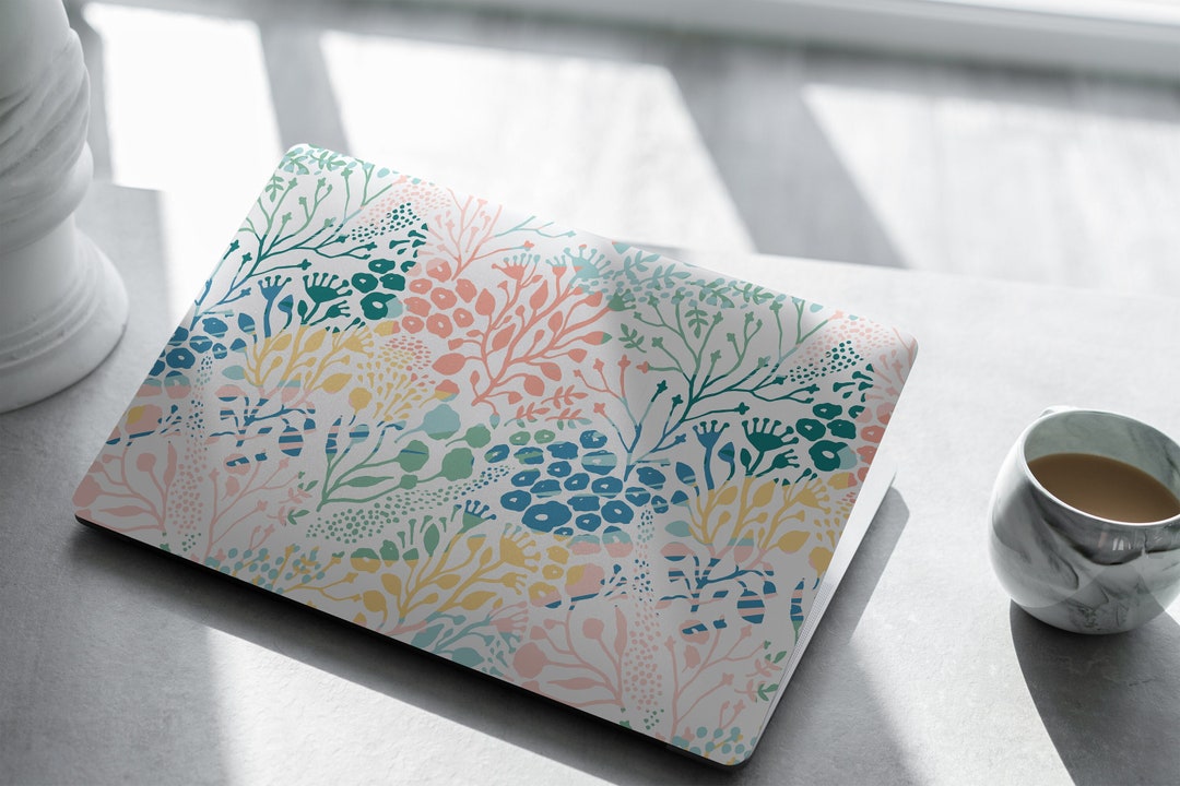 Abstract Garden Laptop Skin Laptop Cover Laptop Skins Etsy