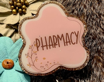 Pharmacy Badge Reel, Medical Badge Reel, Nurse Badge Reel