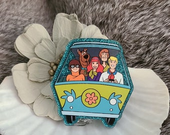 Mystery Machine Scoobie Medical Badge Reel