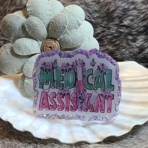 Carrete de insignia de asistente médico