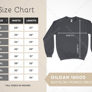 Bella Canvas 3727 Size Chart - 3727 Unisex Joggers Size Table - Bella  Canvas 3727 Mockup and Size Guide, White background