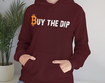 Funny Bitcoin Crypto Vintage Cryptocurrency Hooded Sweatshirt