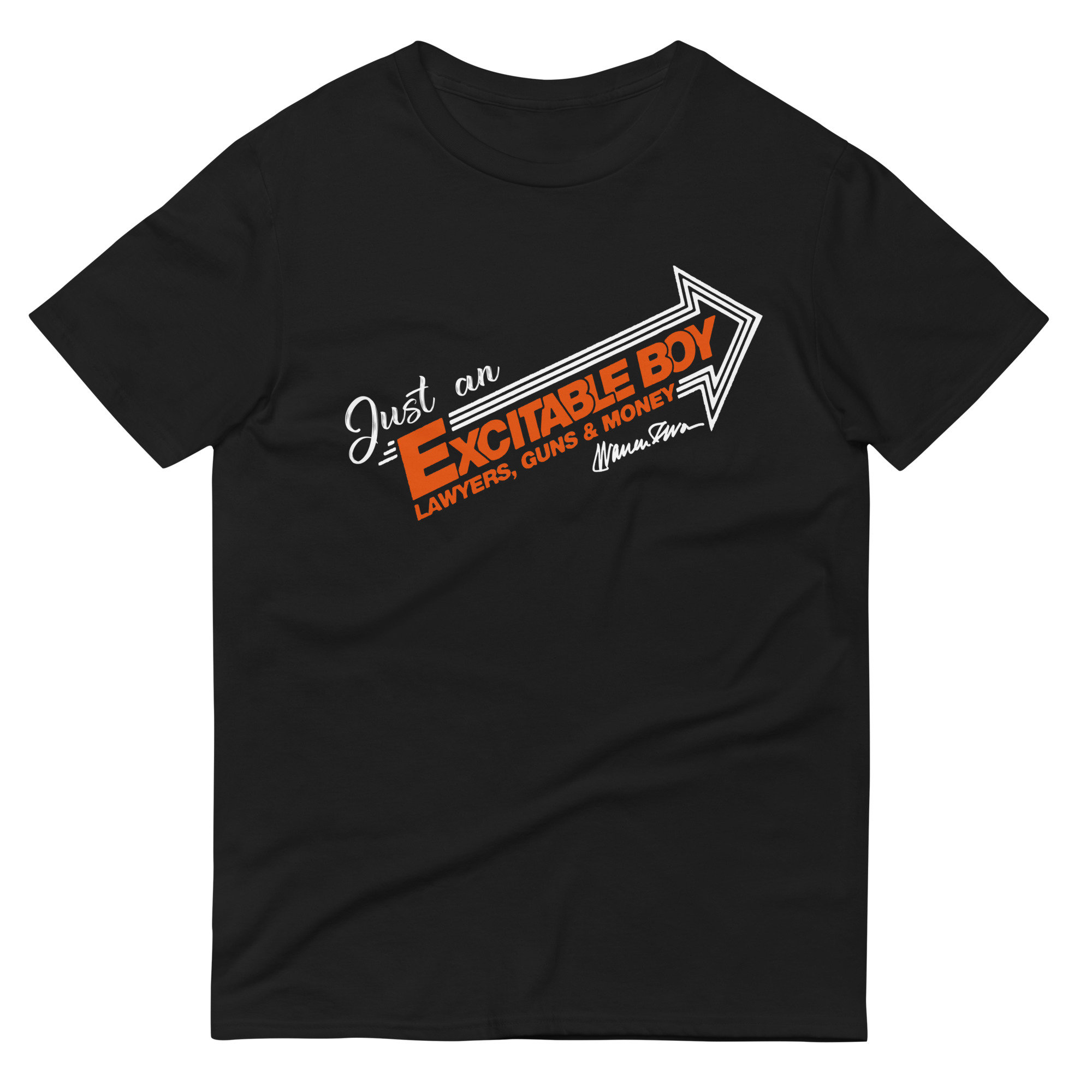 Just an Excitable Boy - Warren Zevon Short-sleeve T-shirt - Etsy