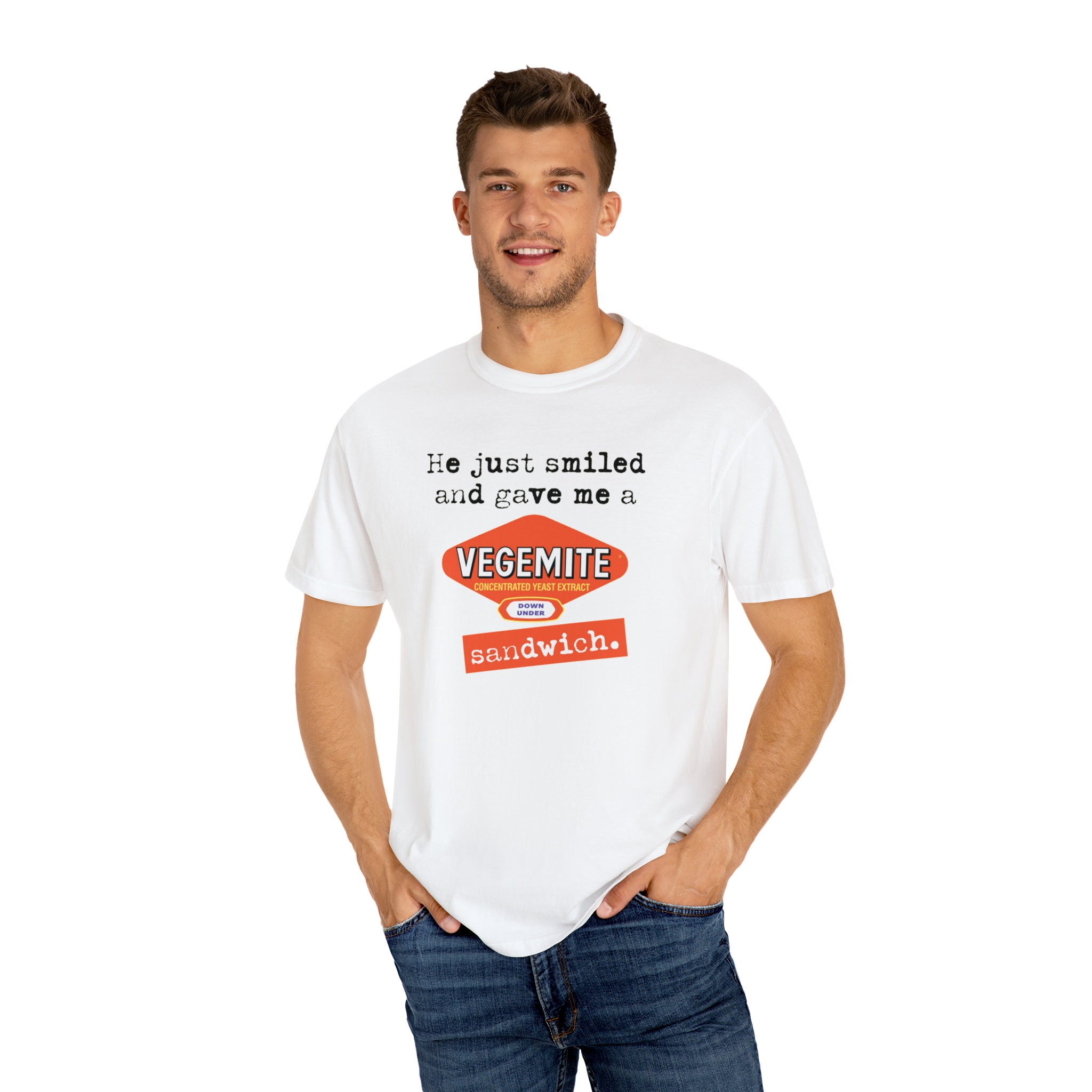 She Just Smiled And Gave Me Vegemite Sandwich Funny T-Shirt She Just Smiled And Gave Me Vegemite Sandwich Funny T-Shirt